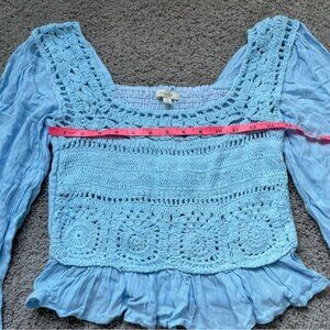 Sim & Sam blue longsleeve size medium